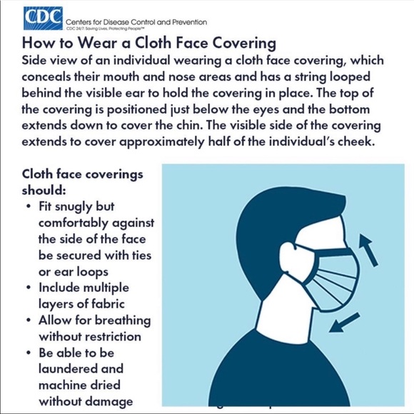 ✨PICK ANY 2 SALE ✨MADE IN THE USA FACE MASK - Picture 7 of 8